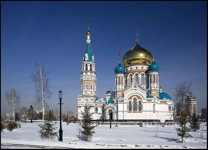 Успенский кафедральный собор Омск достопримечательность